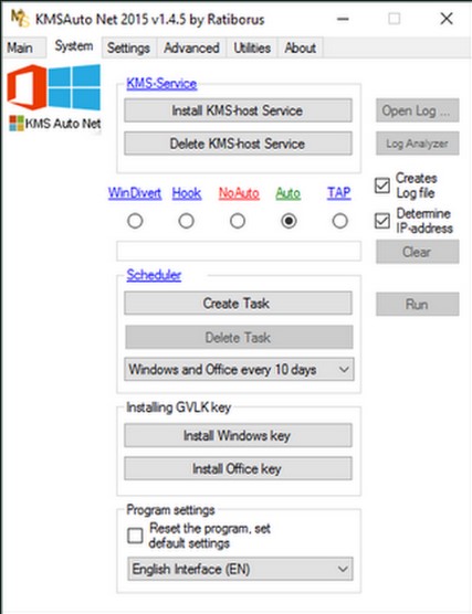 KMSAuto Net Activator For Windows 10