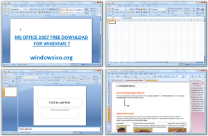 ms office 2007 free download for windows 7